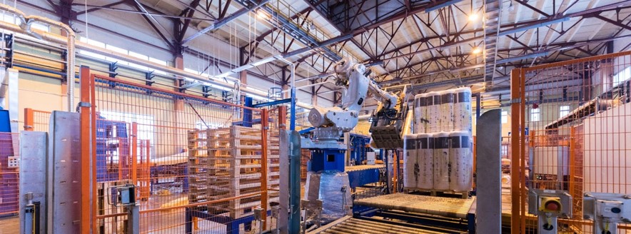 Robotic Palletising Process